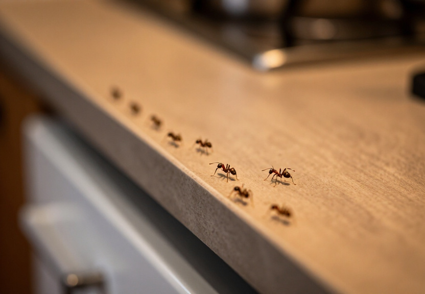 Ant Treatment in a Narraweena Kitchen
